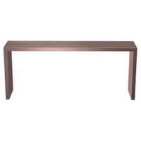Art Deco Conference Console Tables Mid. Hammered in Brass by Alison ...