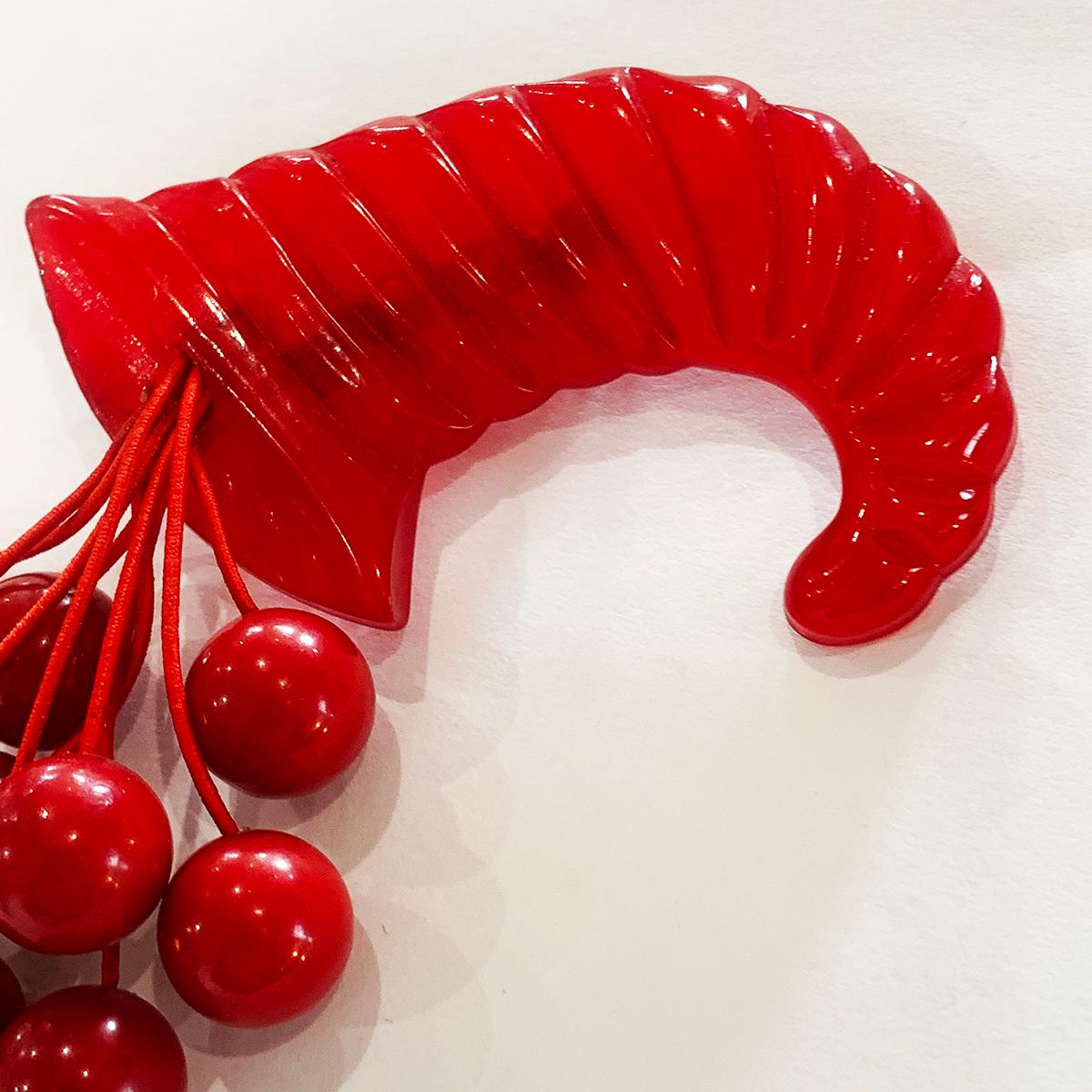 bakelite cherry pin