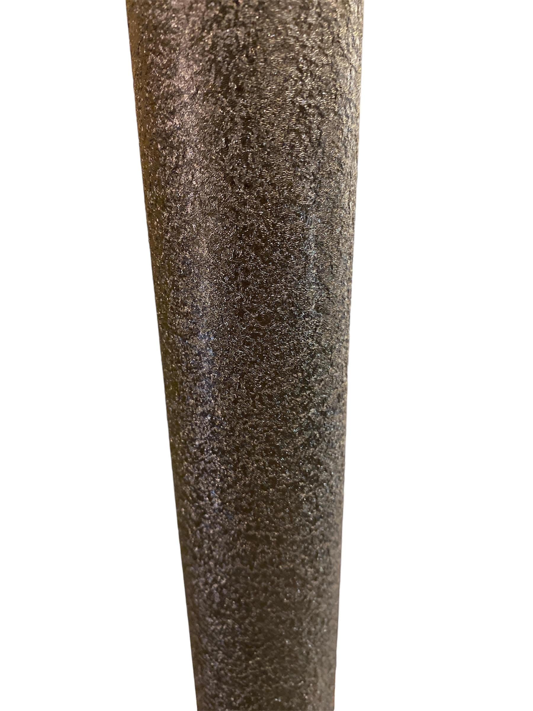 Metalwork Art Deco Regency Brass Chalice Torchiere Floor Lamp