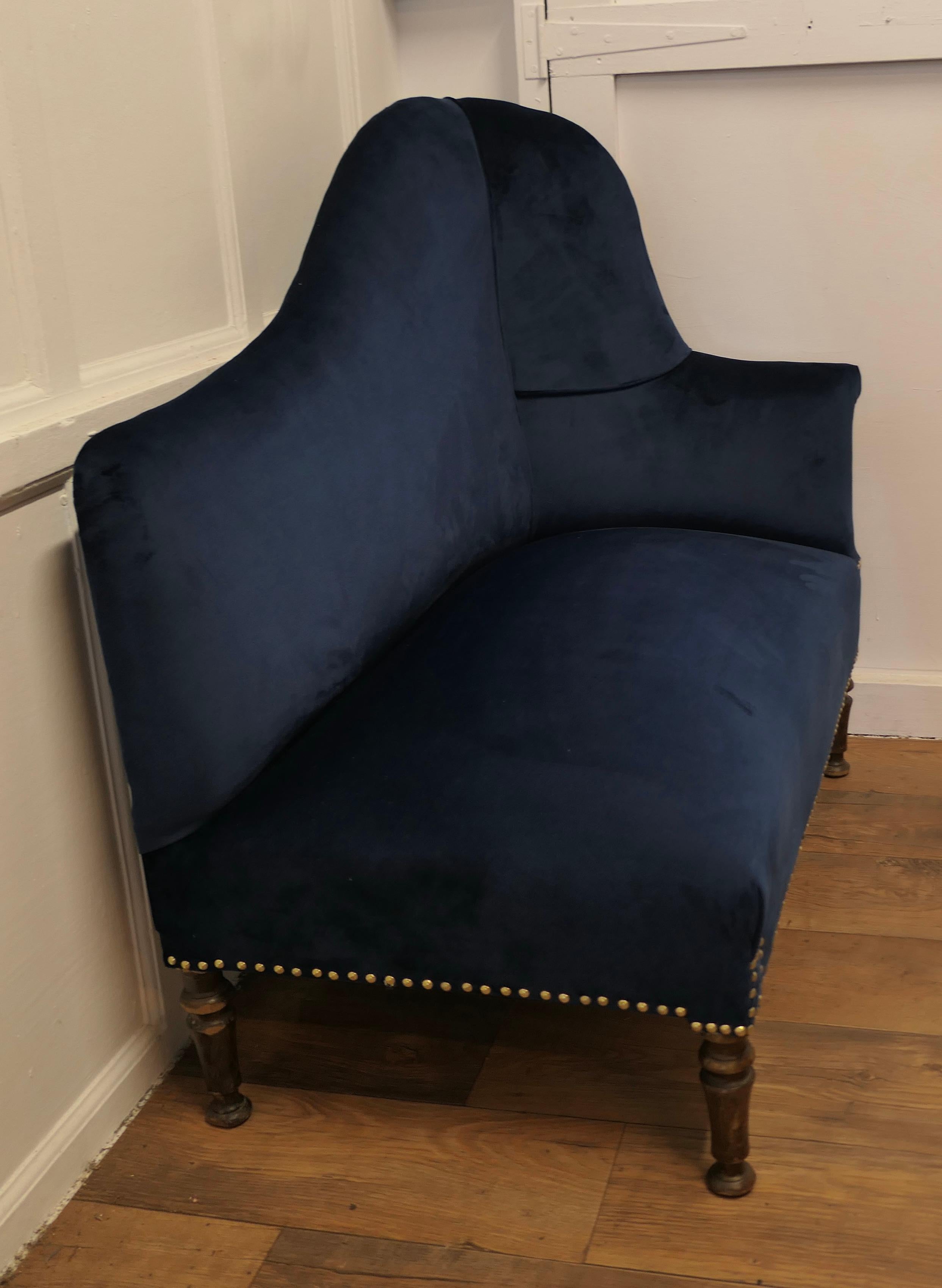 Art Deco Regency Style Hall Seat or Salon Chaise In Good Condition In Chillerton, Isle of Wight