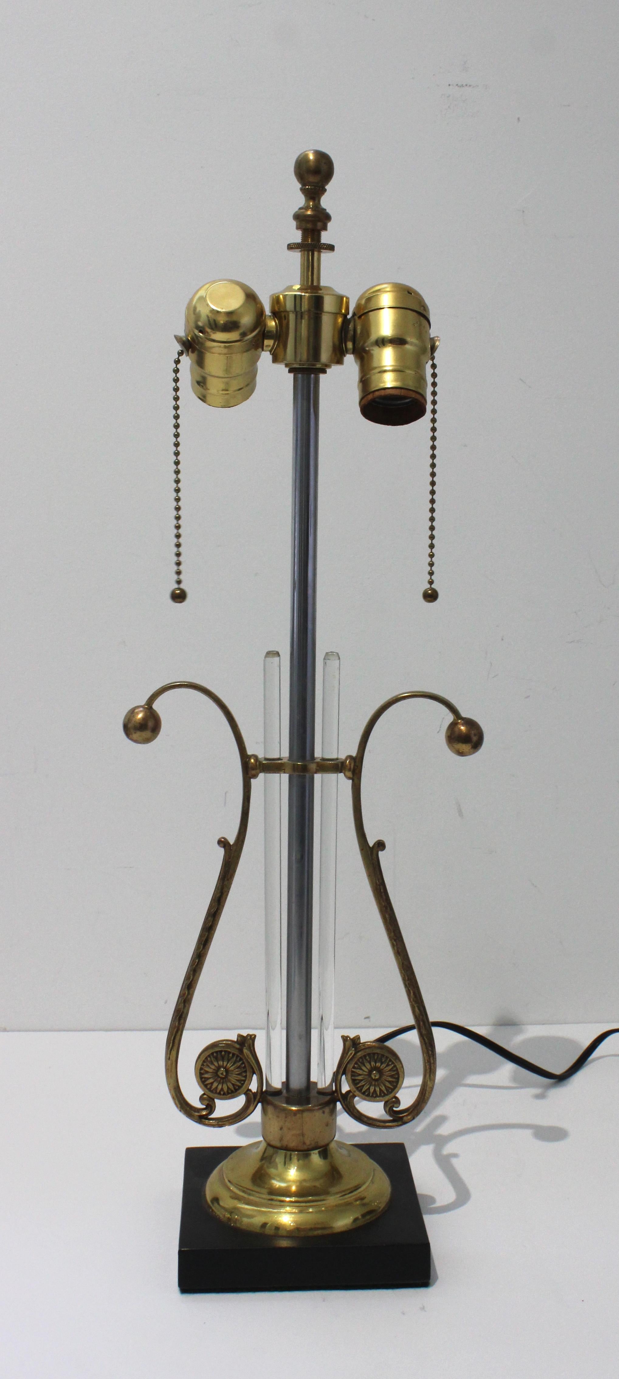 Dipinto Lampada da tavolo in stile Hollywood Regency in vendita