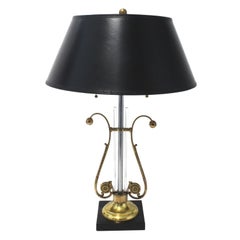 Lampada da tavolo in stile Hollywood Regency