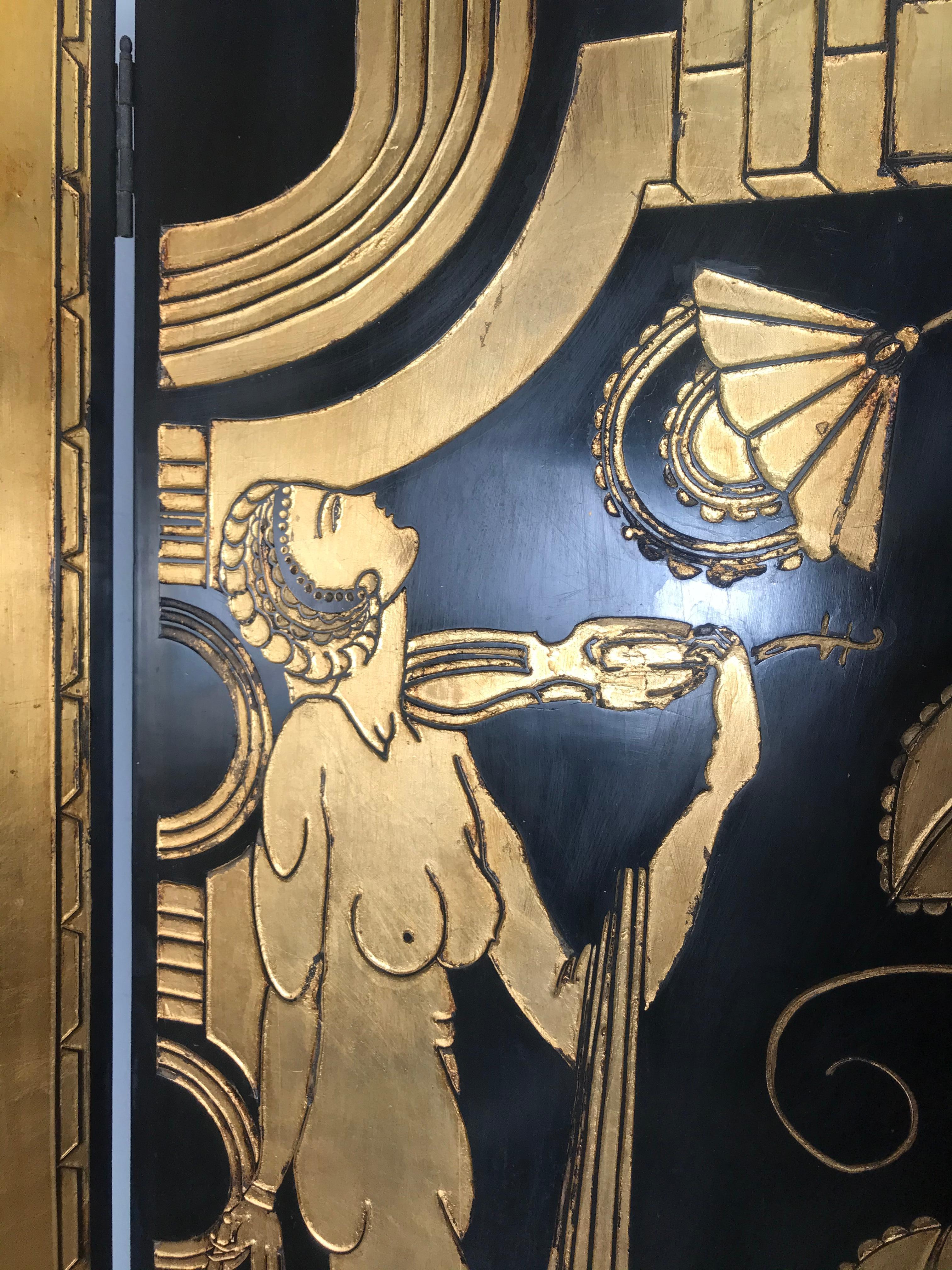 art deco screens