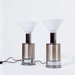 Art Deco Revival. Hollywood Regency table lamps, Spain, 1970s