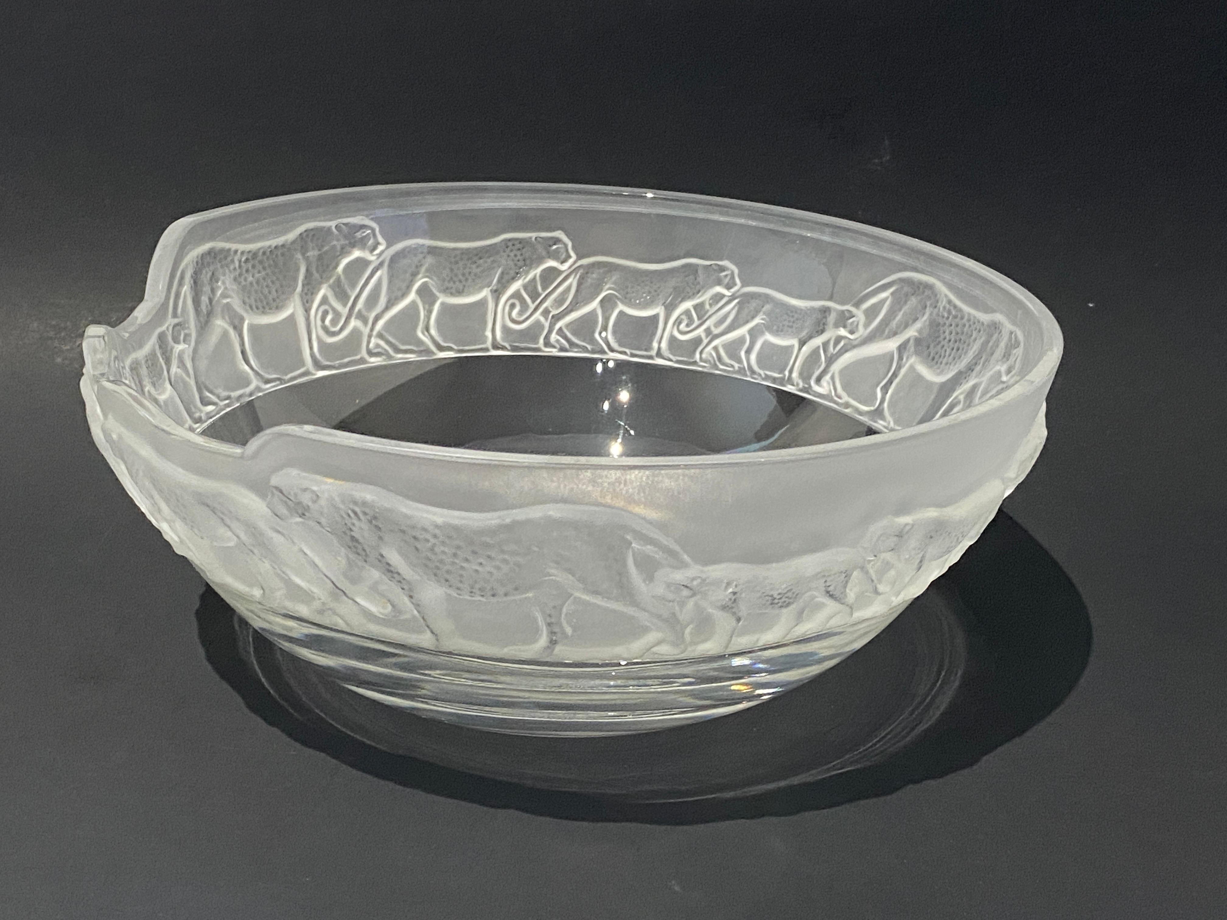 leopard print bowl