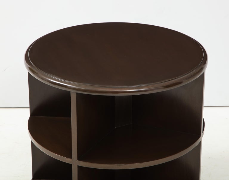 Art Deco Revolving Bookcase Side Tables at 1stDibs revolving end
