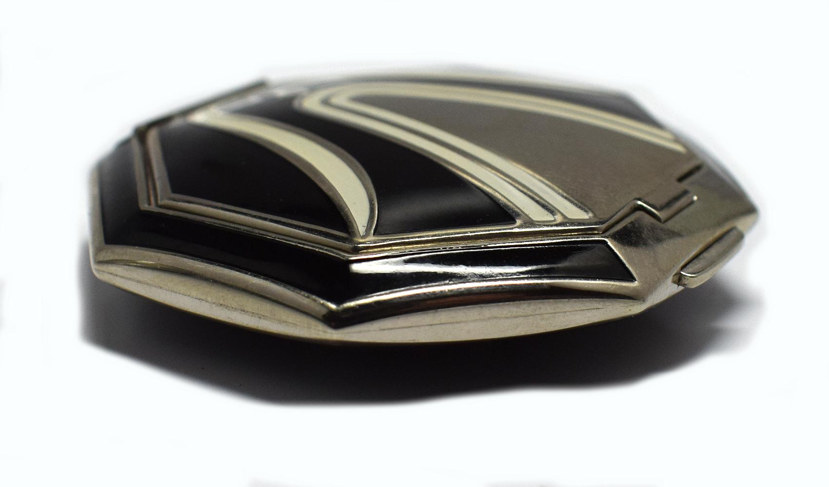 art deco compact