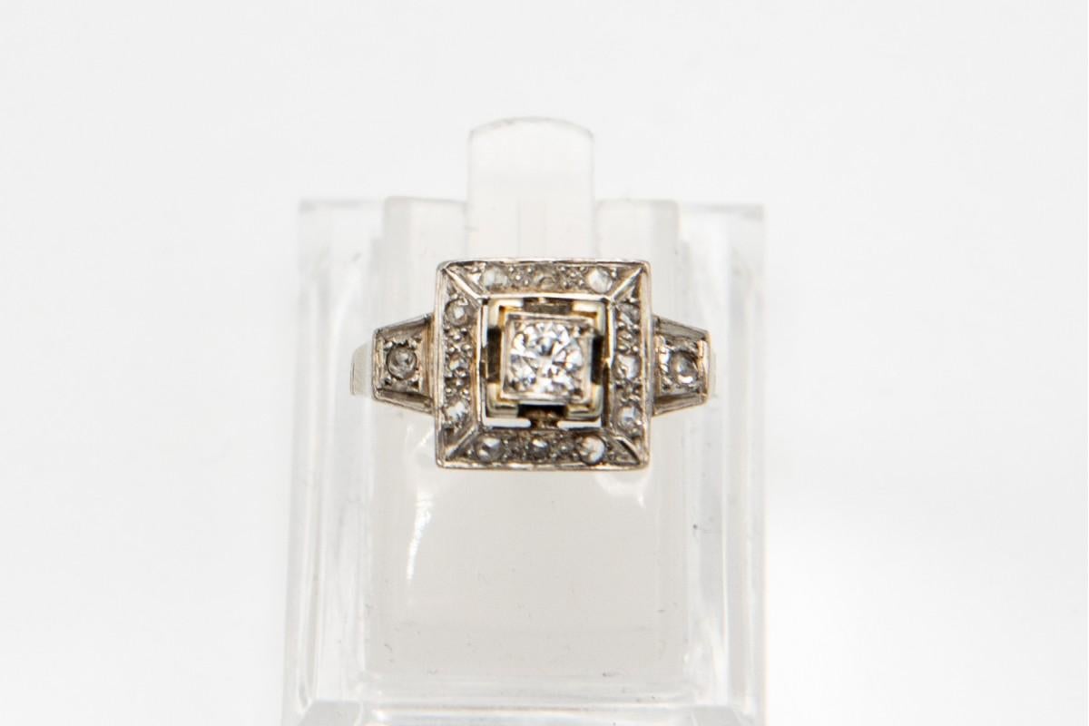 Art Deco ring, France, 1930s/1940s. For Sale 4