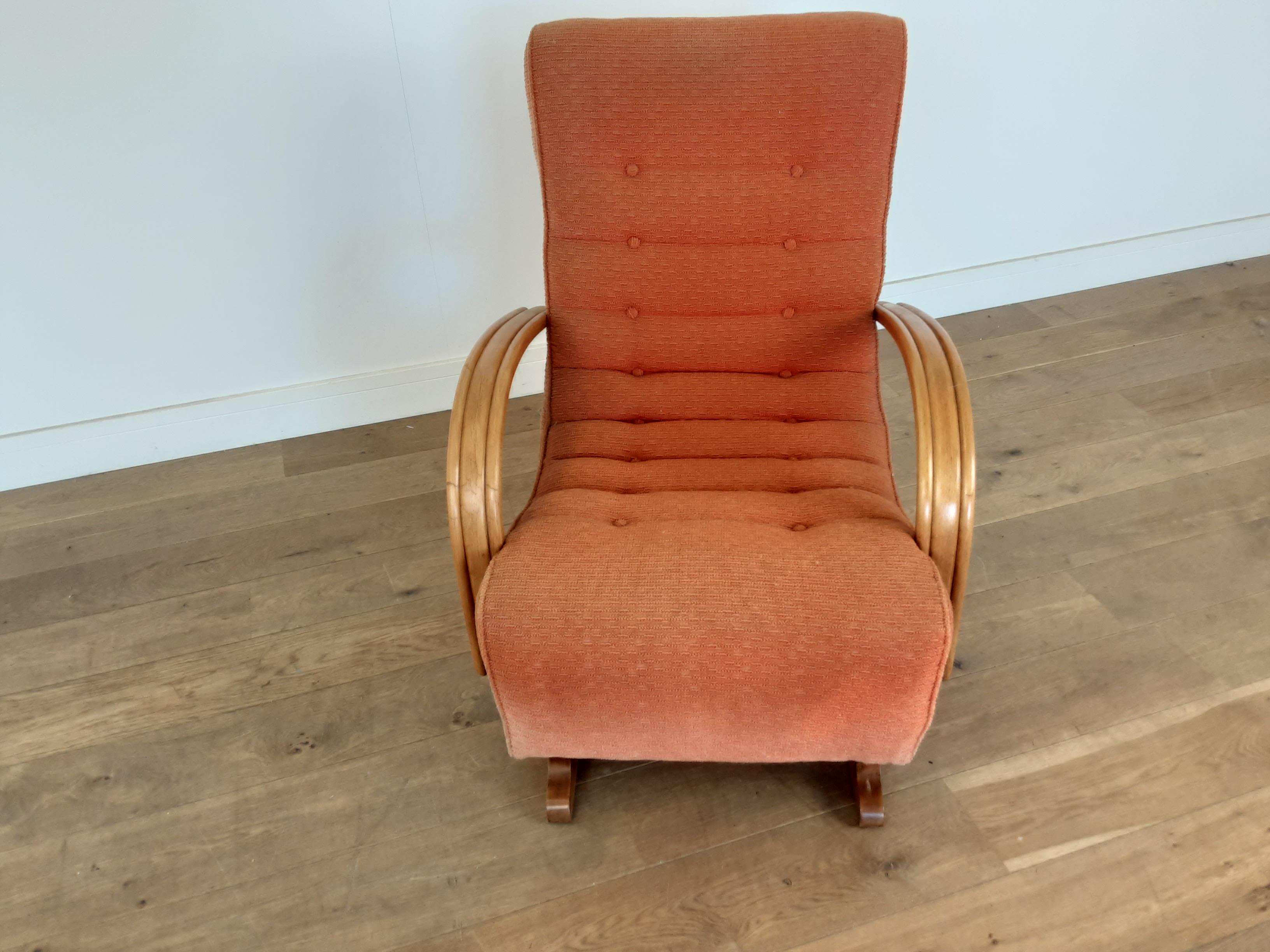 Art Deco Rocking Chair In Good Condition For Sale In London, GB
