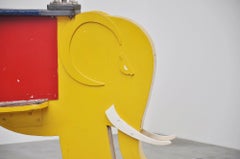 Art Deco Rocking Elephant, Holland, 1940