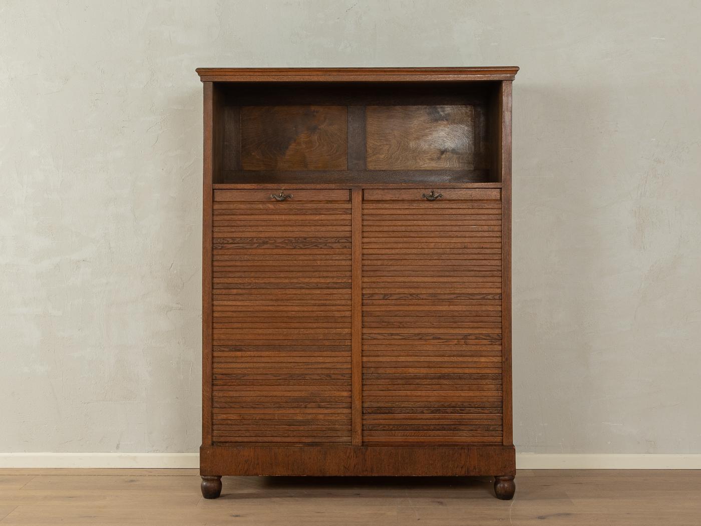 Art déco roller shutter cabinet In Good Condition In Neuss, NW