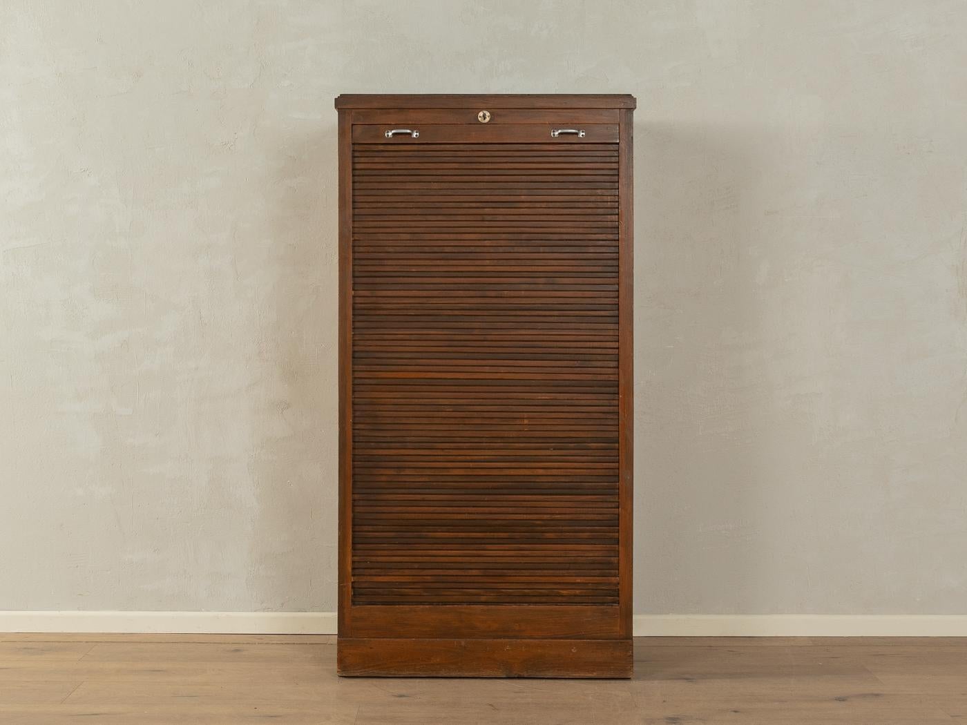 Art déco roller shutter cabinet In Good Condition In Neuss, NW