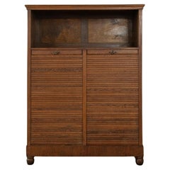 Art déco roller shutter cabinet