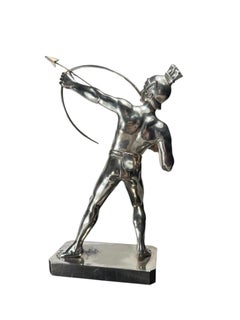 Art Deco Roman Archer Statue by Hermann Eichberg