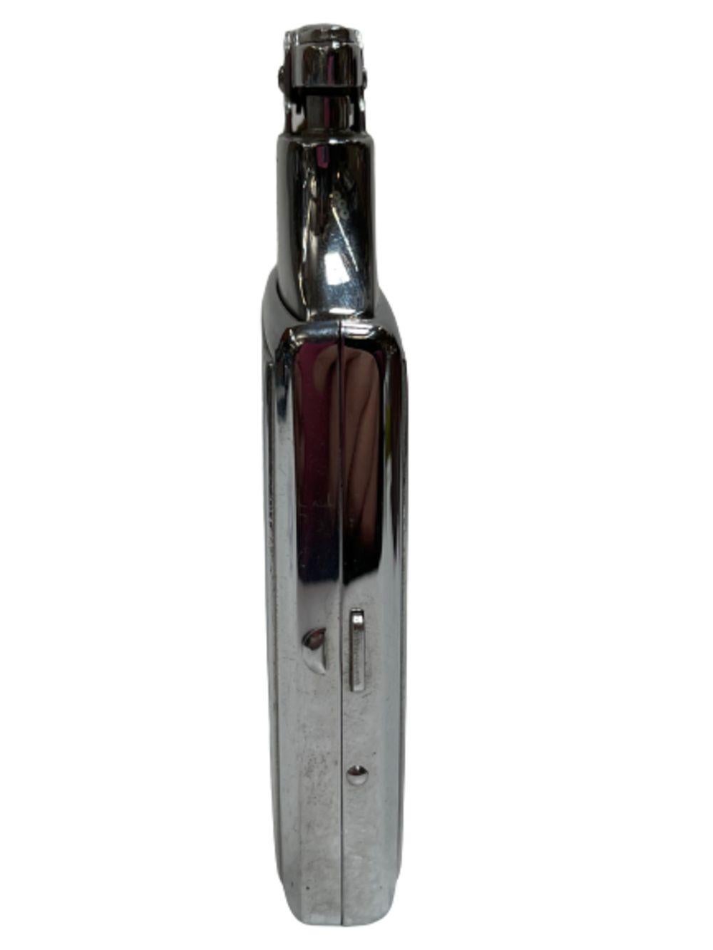 Mid-20th Century Art Deco Ronson Mastercase Cigarette Lighter Case Combo With Original Box For Sale