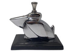 Art Deco Ronson Pelican Table Striker Lighter With Lift Out Striker 1935