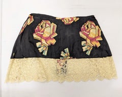 Art Deco Rose Motif Tap Pants