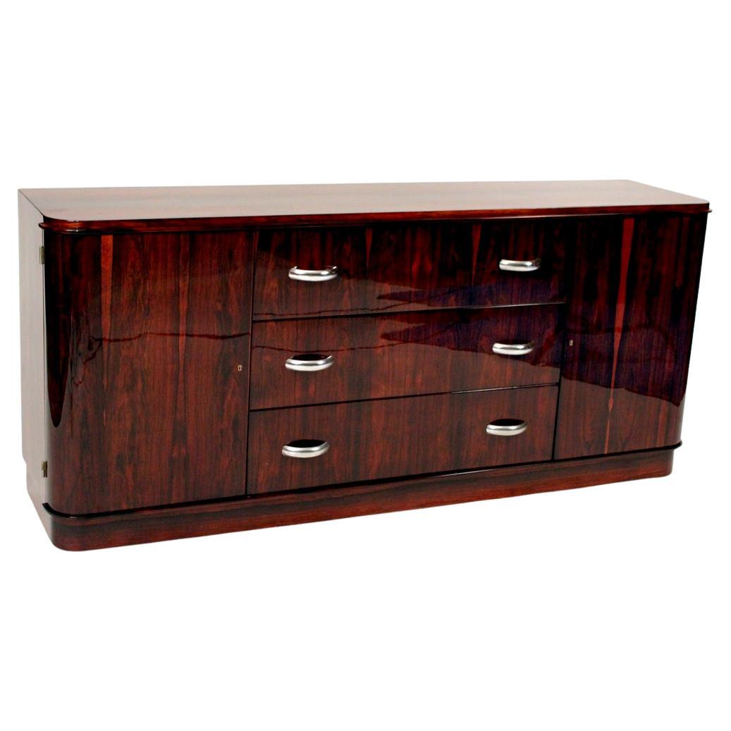Art Deco Rosewood Cabintet/Sideboard by Jacques Adnet