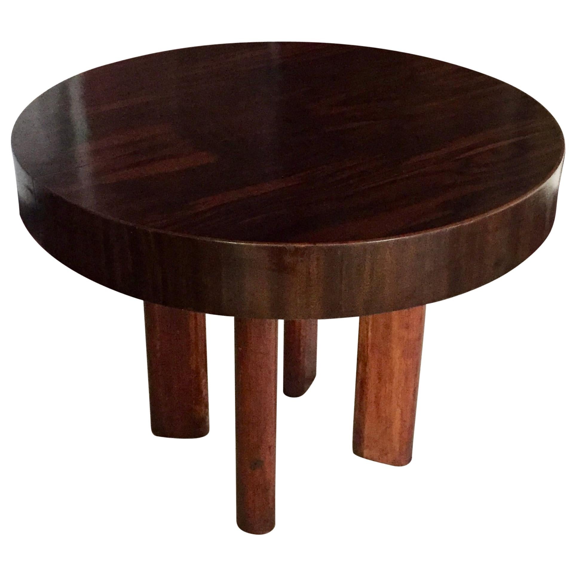 Art Deco Rosewood Centre/Dining Table For Sale