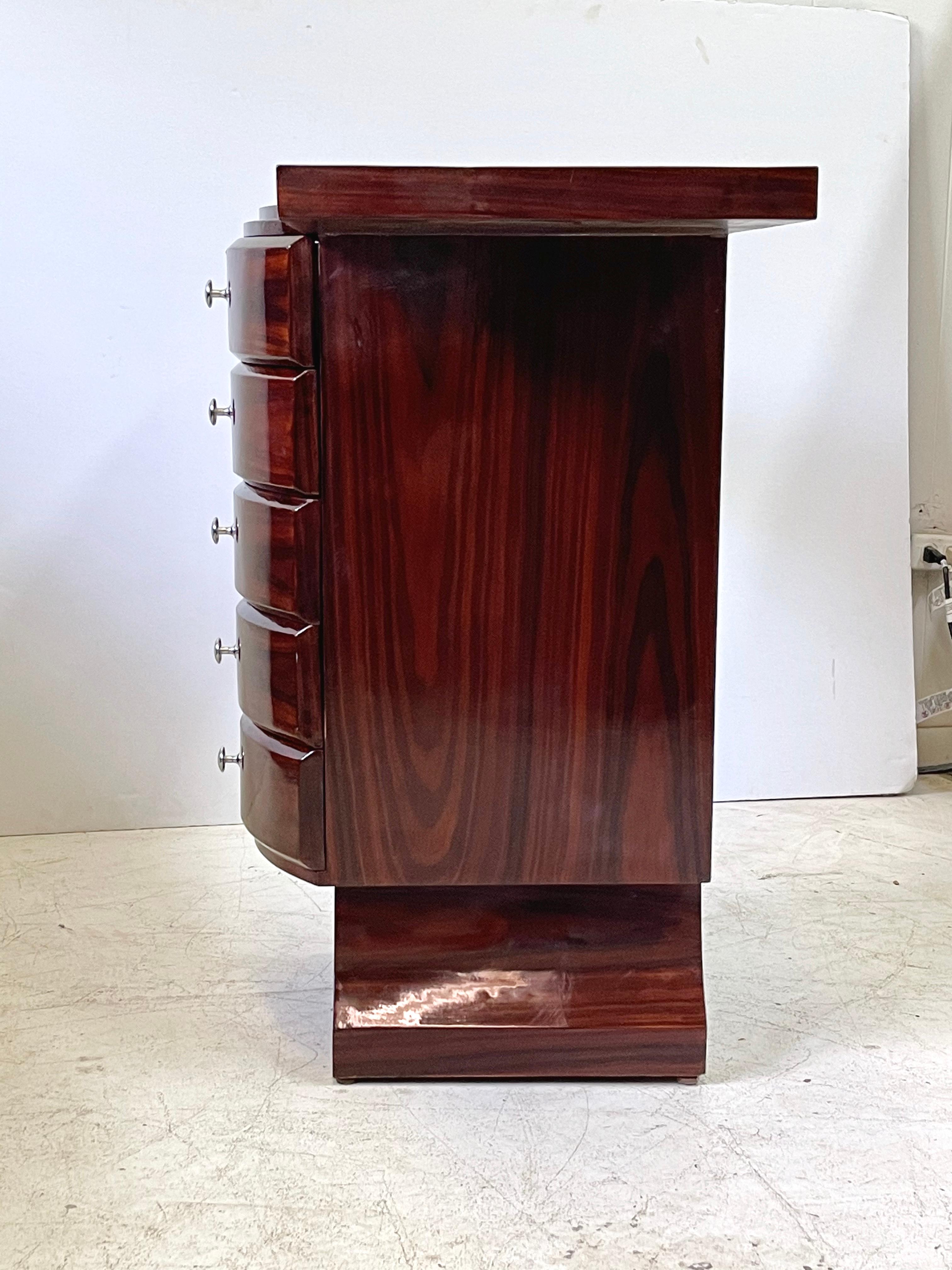 Art Deco Rosewood Console Table 1