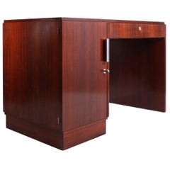 Art Deco Rosewood Desk, circa 1930