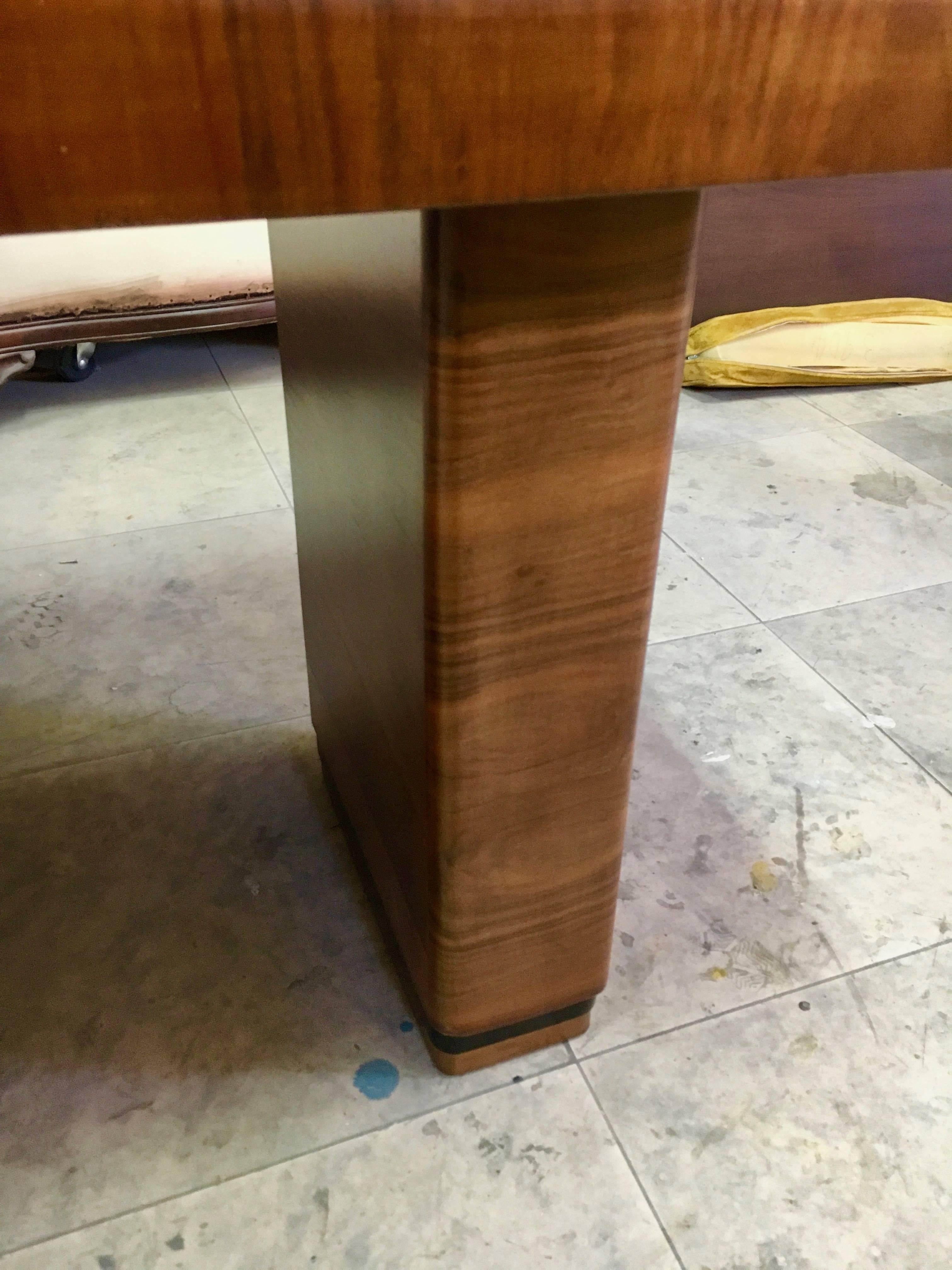 Rosewood Art Deco Desk or Console Table 2