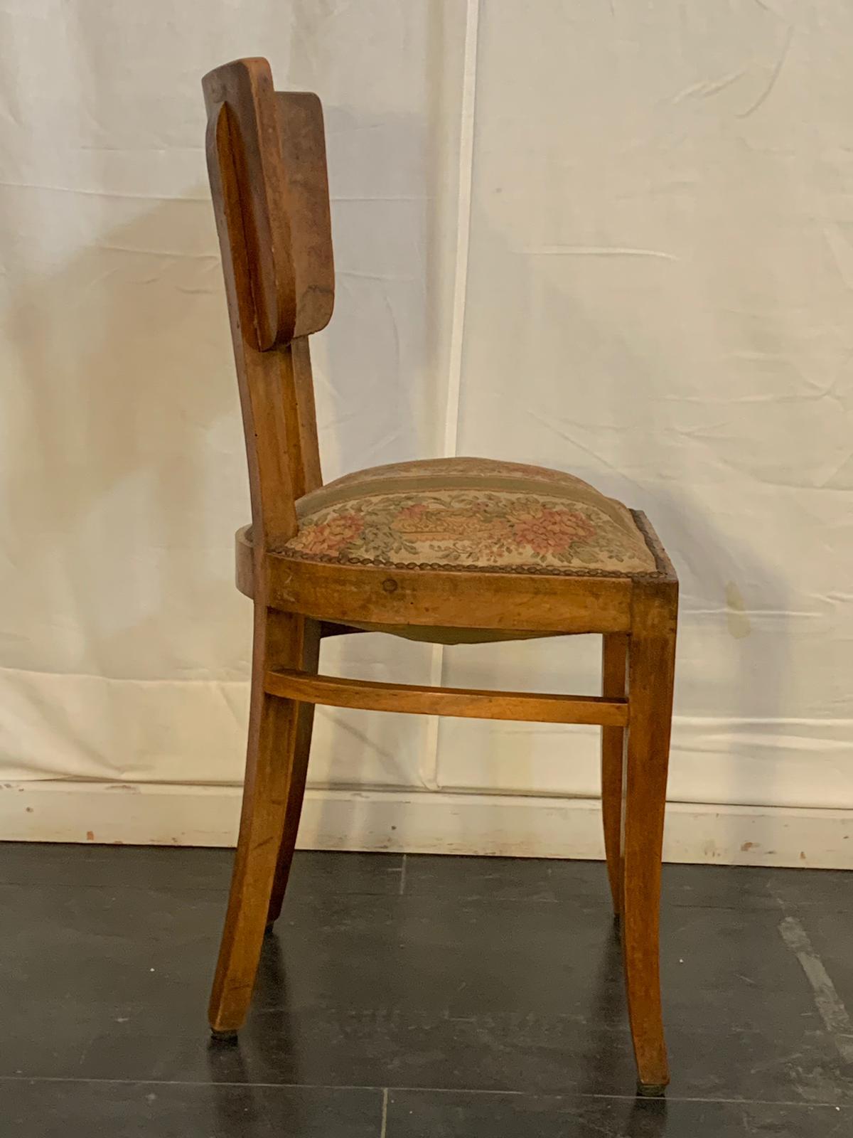 Art Deco Rosewood Dining Chairs, 1930s, Set of 4 For Sale 9