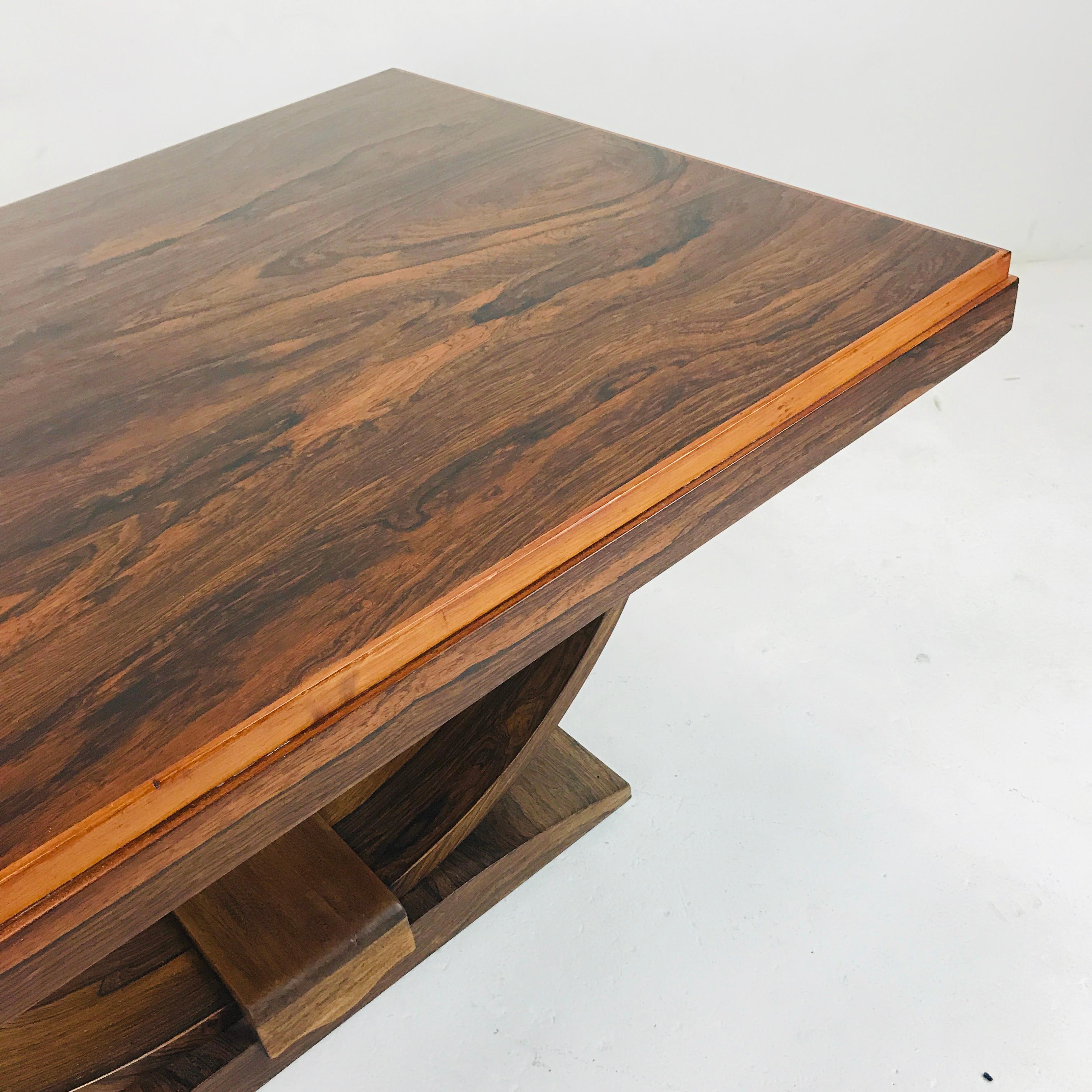 Art Deco Rosewood Dining Table 9