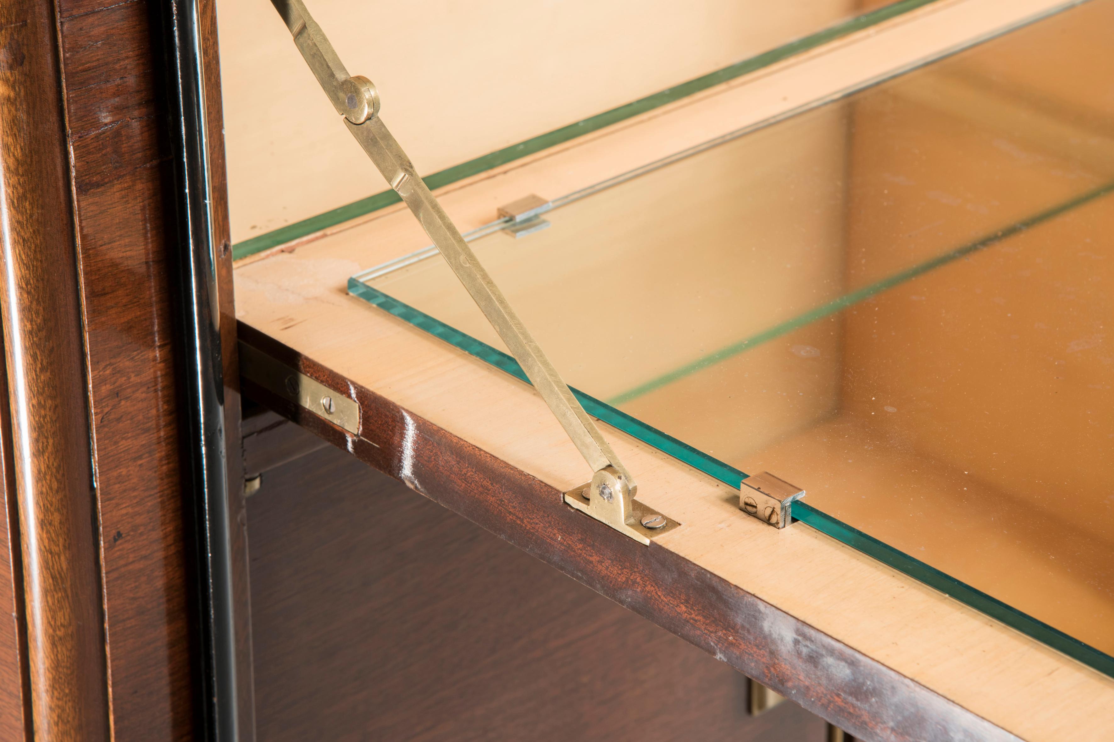 cabinet with pull down door