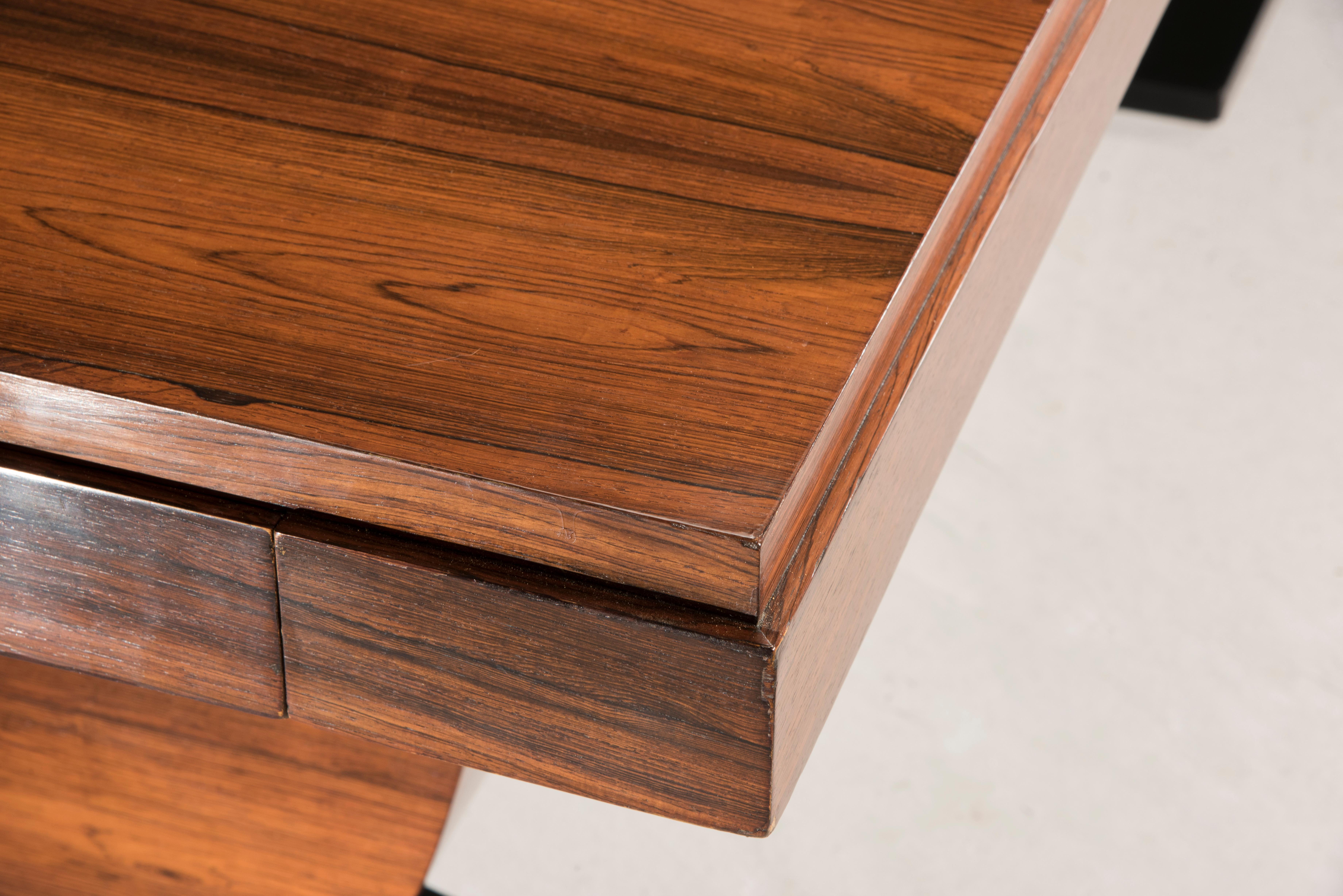 Art Deco Rosewood Extendable Rectangular Table 2