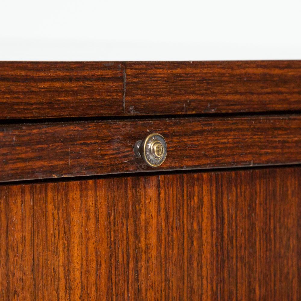 Art Deco Rosewood Freestanding Pedestal Desk 7