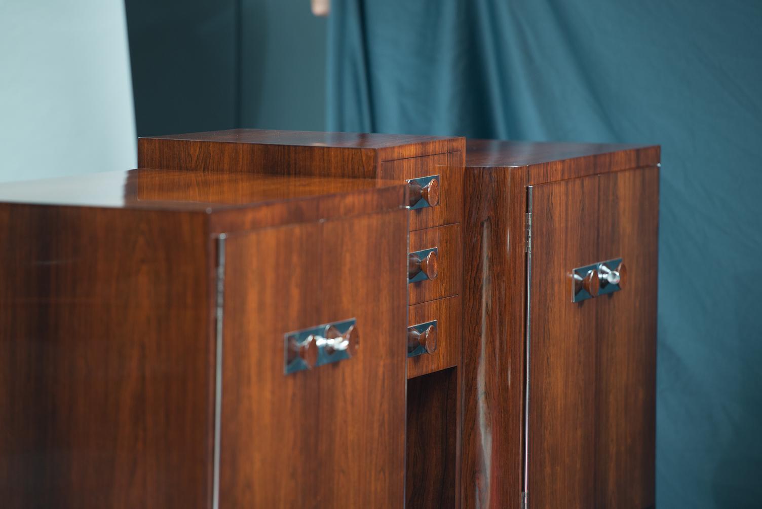 Art Deco Rosewood French Sideboard 8