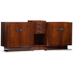 Art Deco Rosewood French Sideboard
