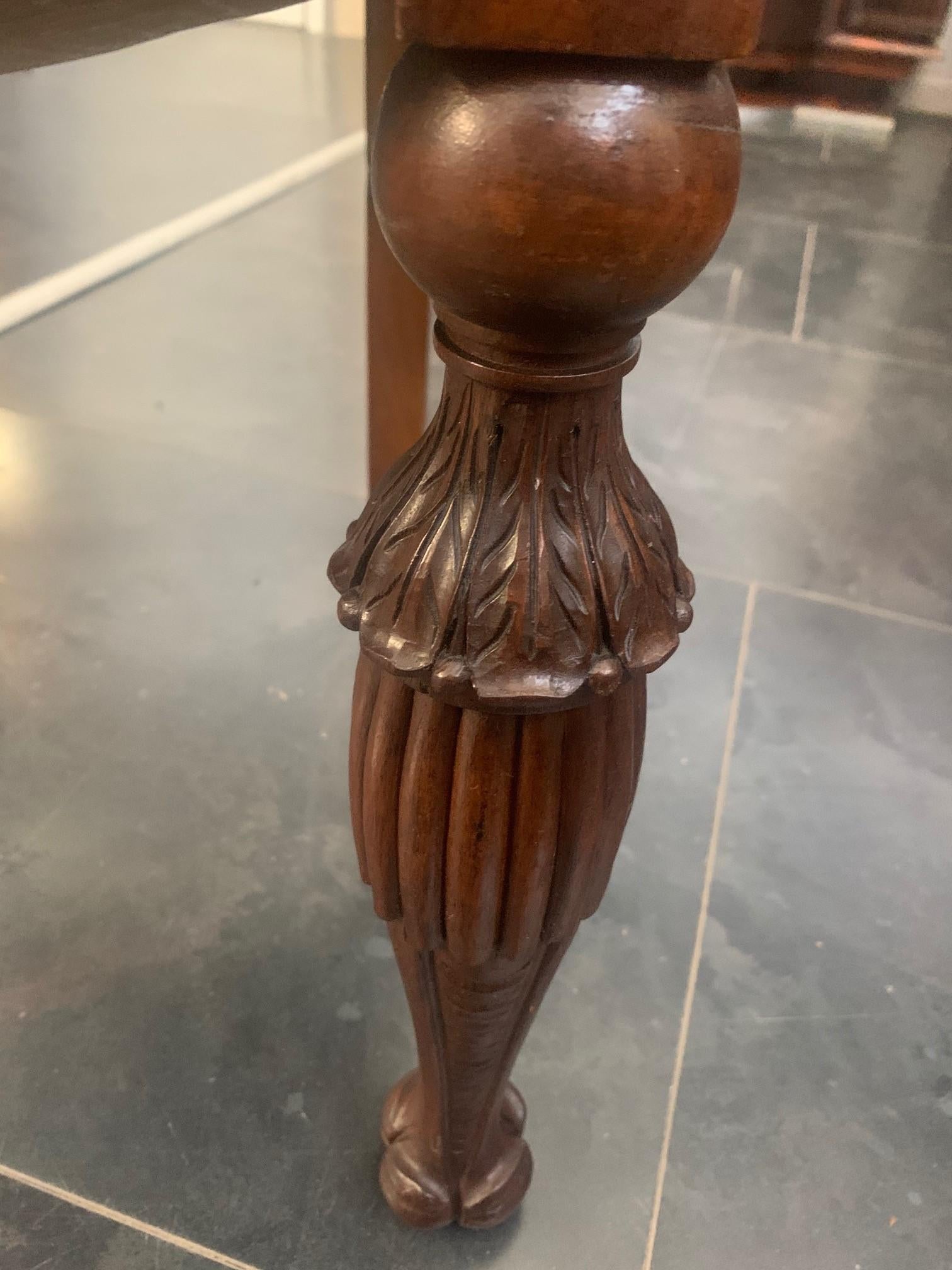 Ensemble de salle à manger Art Déco en bois de rose et marbre, années 1930, lot de 10 en vente 8