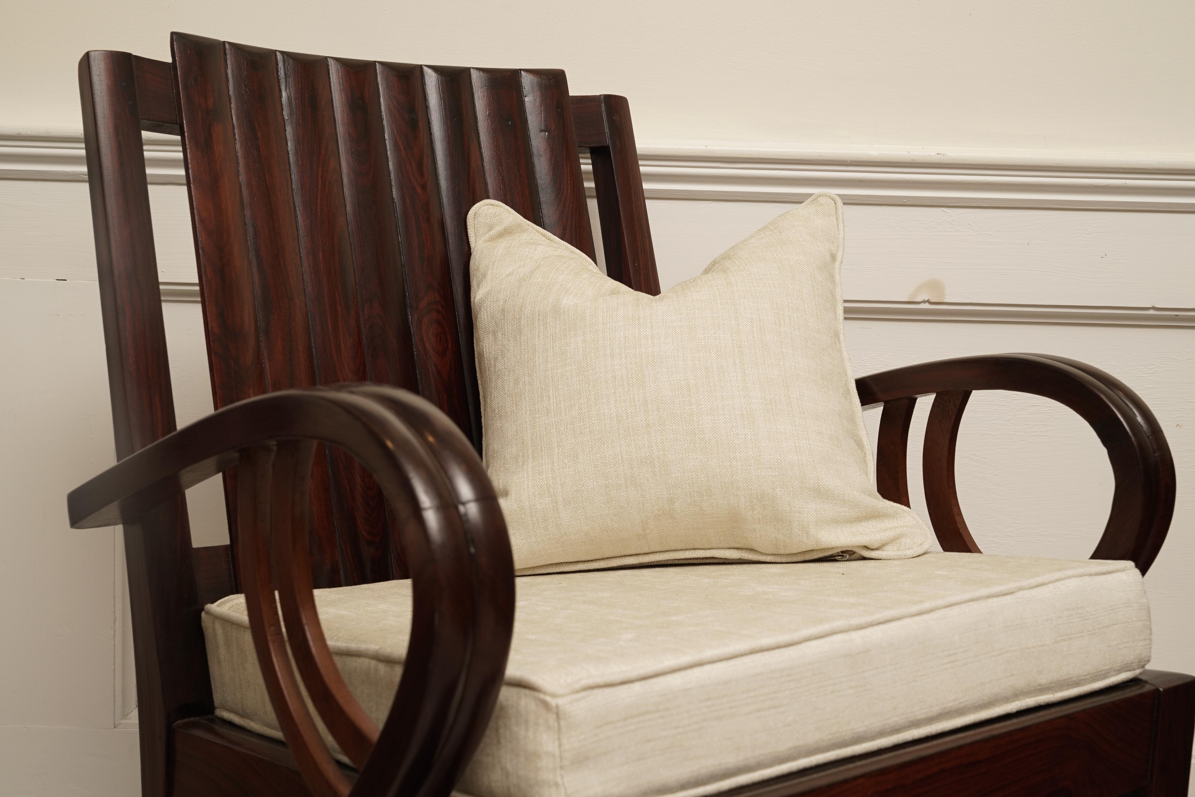 cushions for rosewood chairs