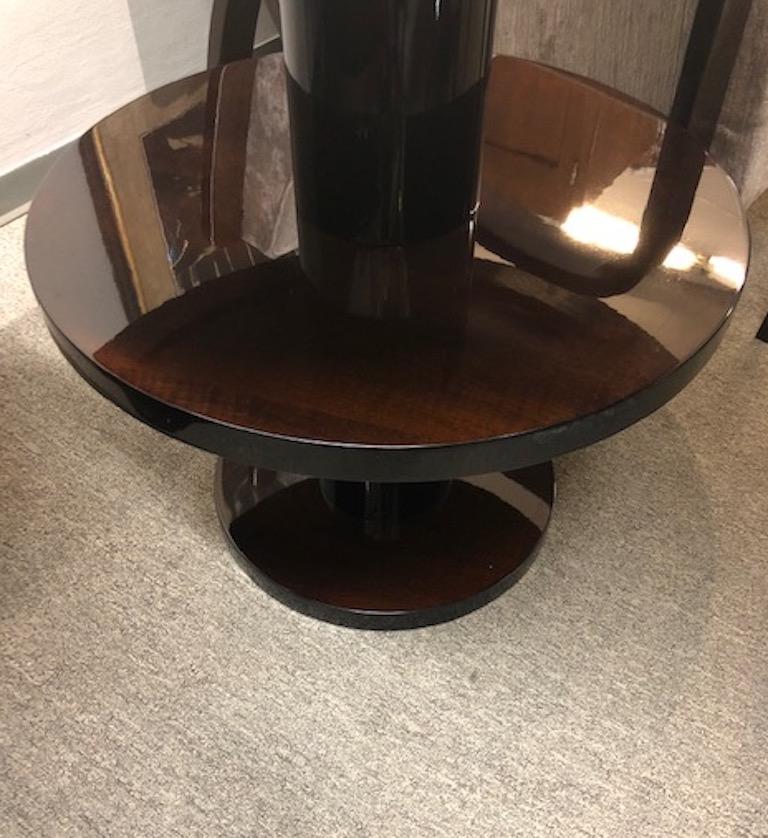 Art Deco Rosewood Side Table from France In Excellent Condition In Houston, TX