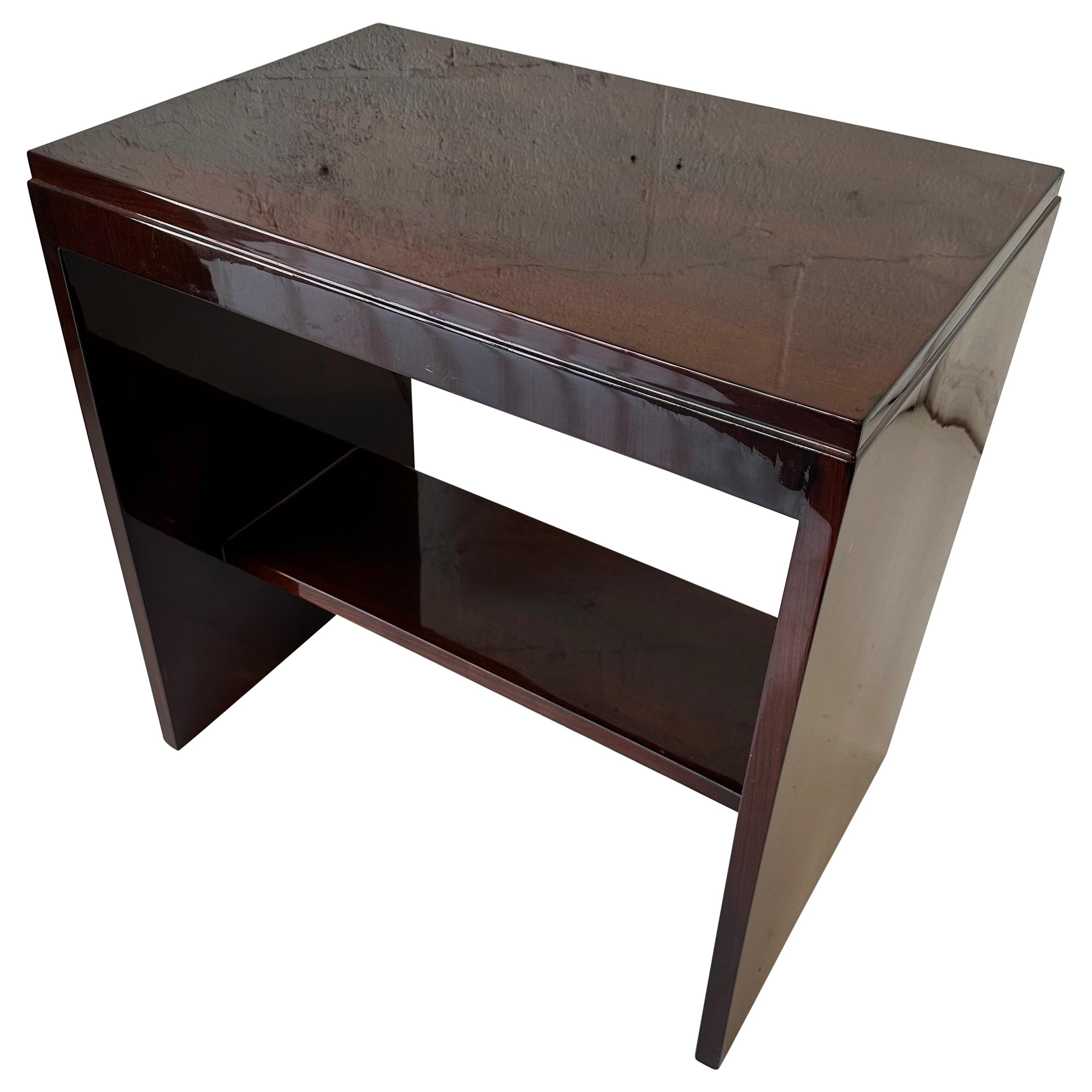 Art Déco Rosewood Side Table