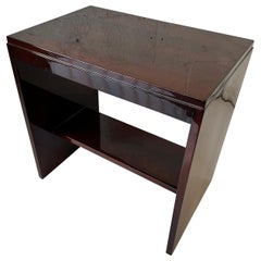 Table d'appoint Art Déco en bois de rose