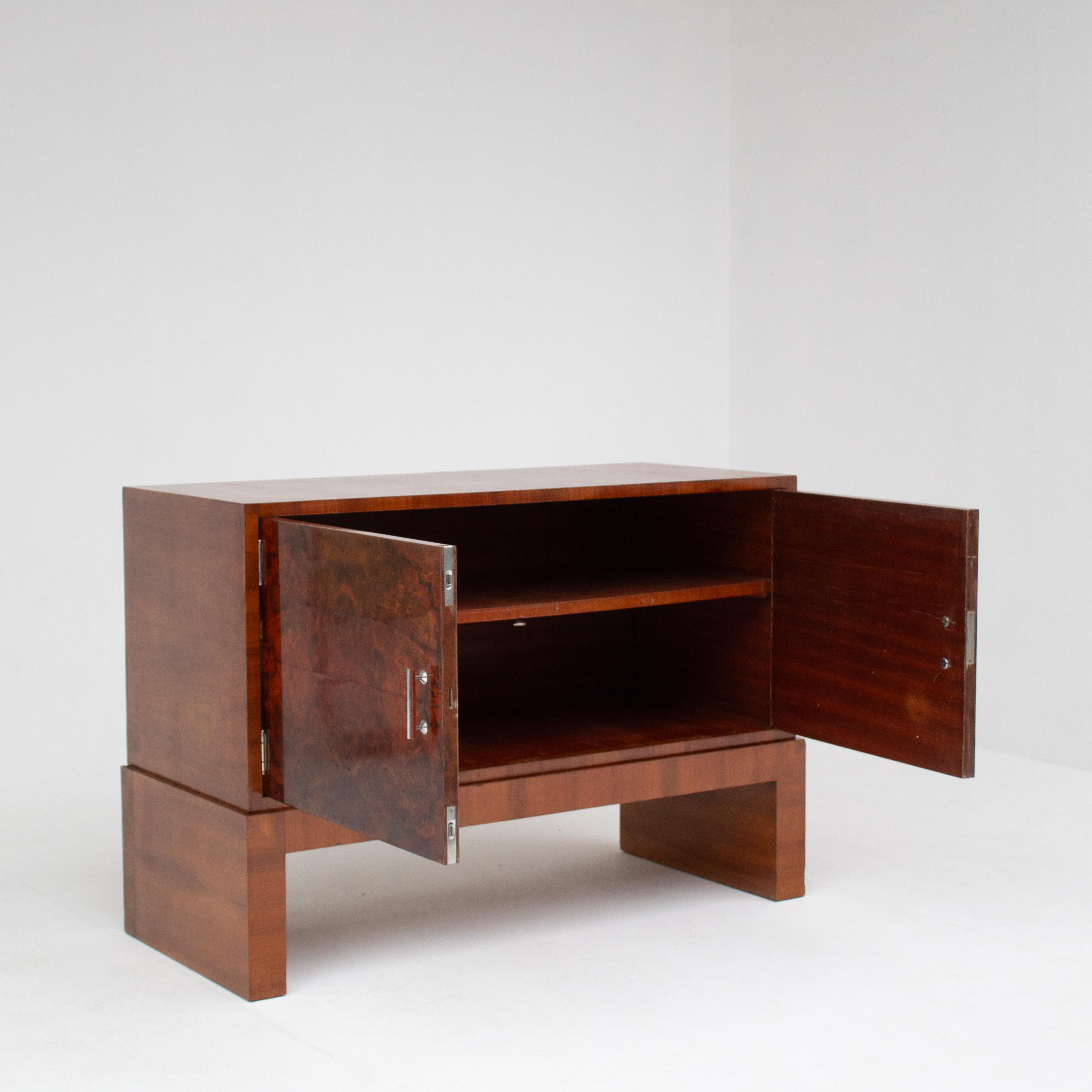 Buffet Art Déco en bois de rose 1930 Excellent état - En vente à Antwerpen, BE