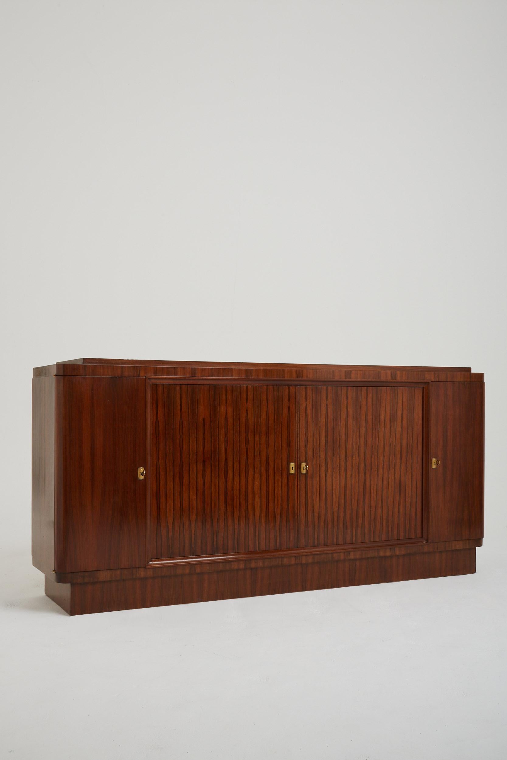 Art Deco Rosewood Sideboard In Good Condition In London, GB