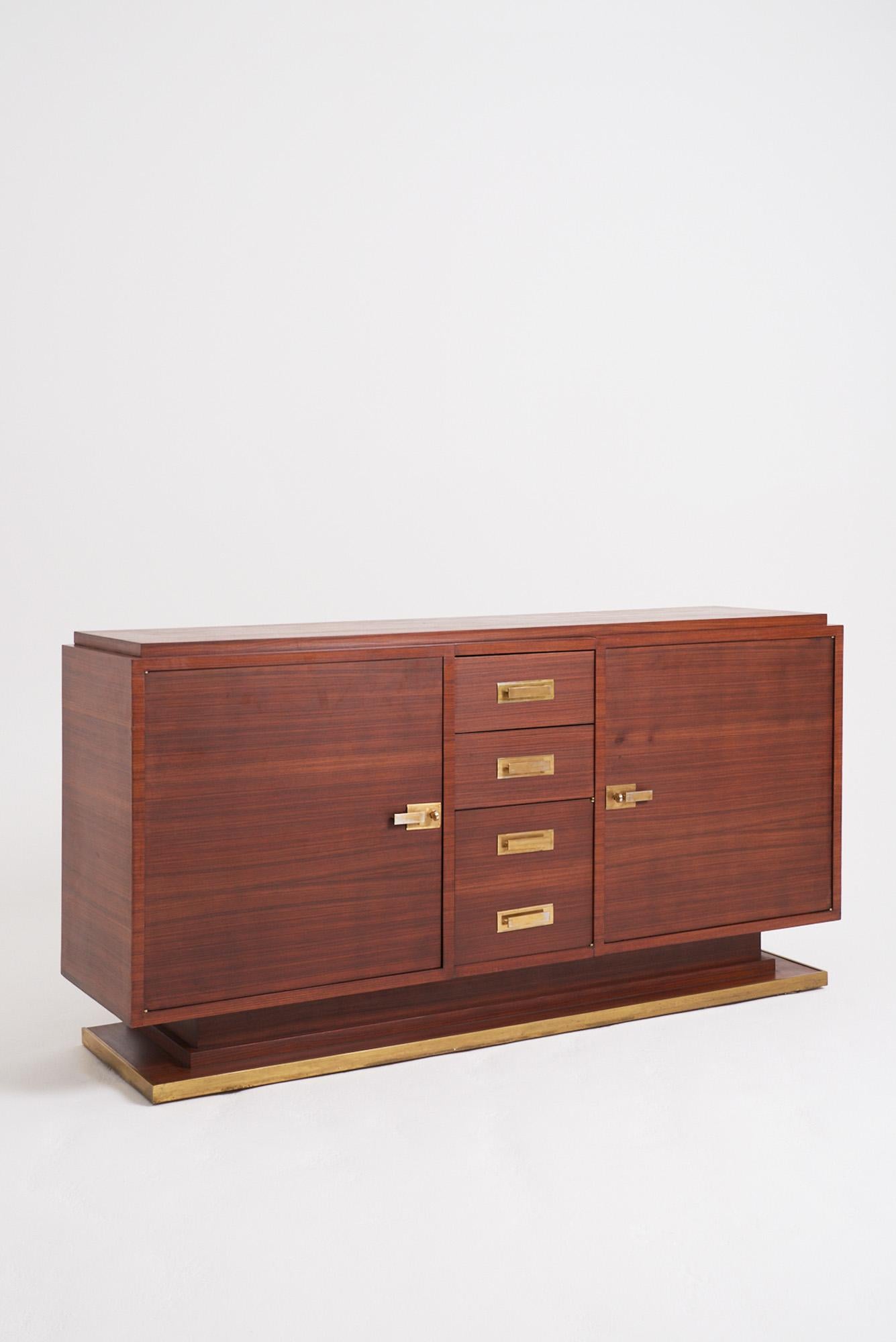 Art Deco Mahogany Sideboard In Good Condition For Sale In London, GB