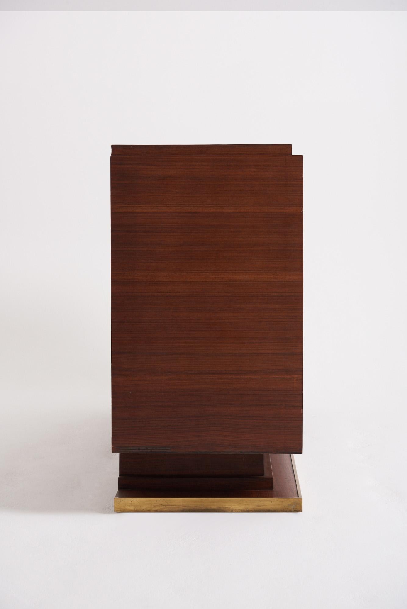 Mid-20th Century Art Deco Mahogany Sideboard For Sale