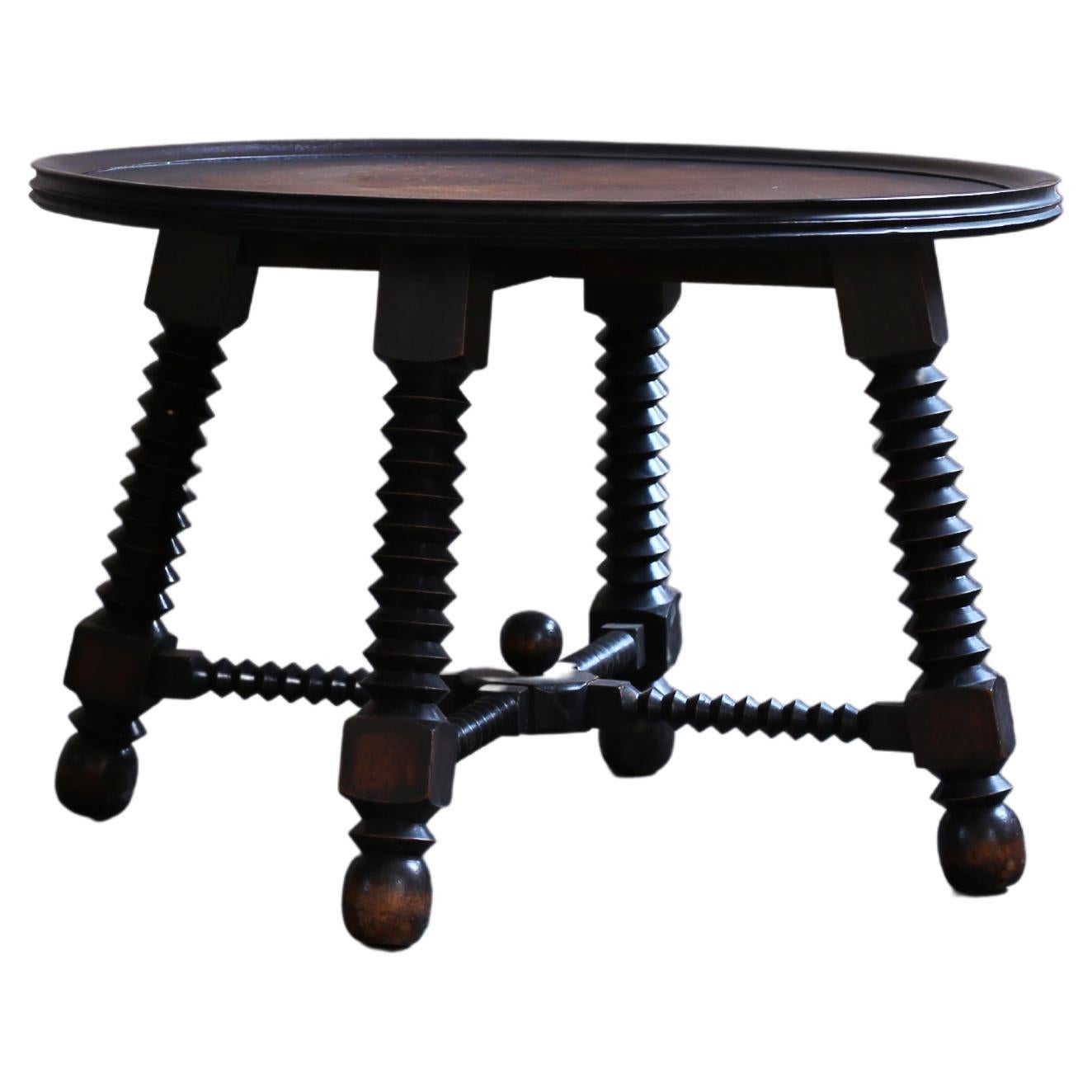 Art Deco Round Coffee Table