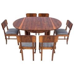 Art Deco Round Dining Set