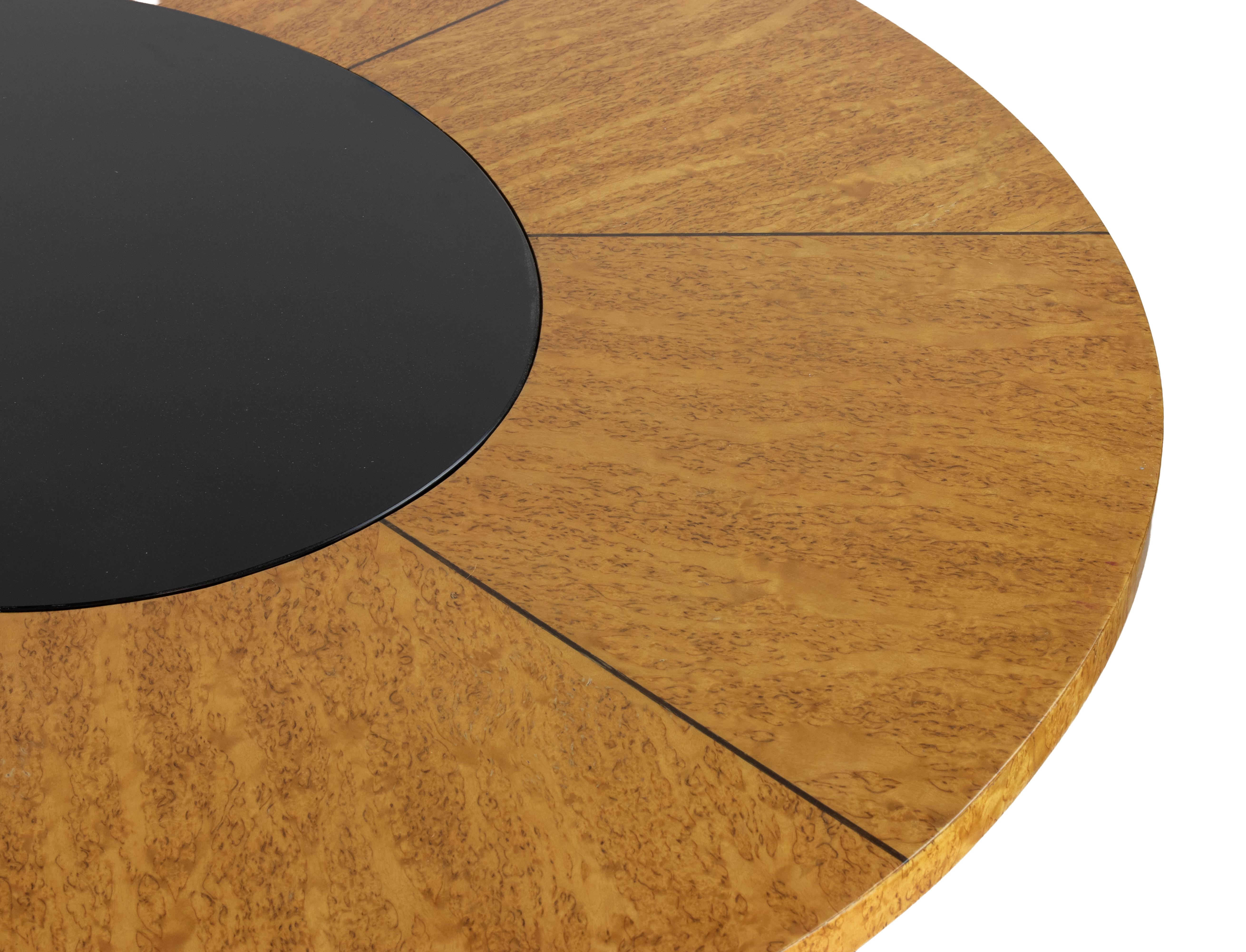 Art Déco Round Dining Table In Good Condition For Sale In Roma, IT