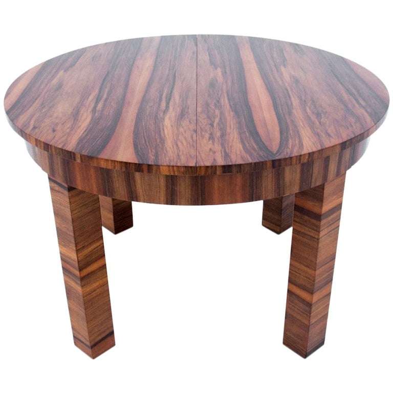 Art Deco Round Dining Table At 1stdibs, Art Deco Round Table