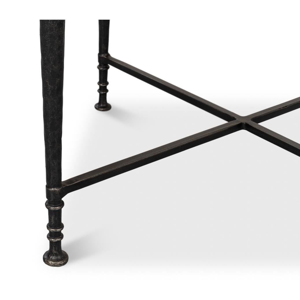 Table d'extrémité ronde Art déco en vente 3