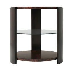 Art Deco Round Lamp Table