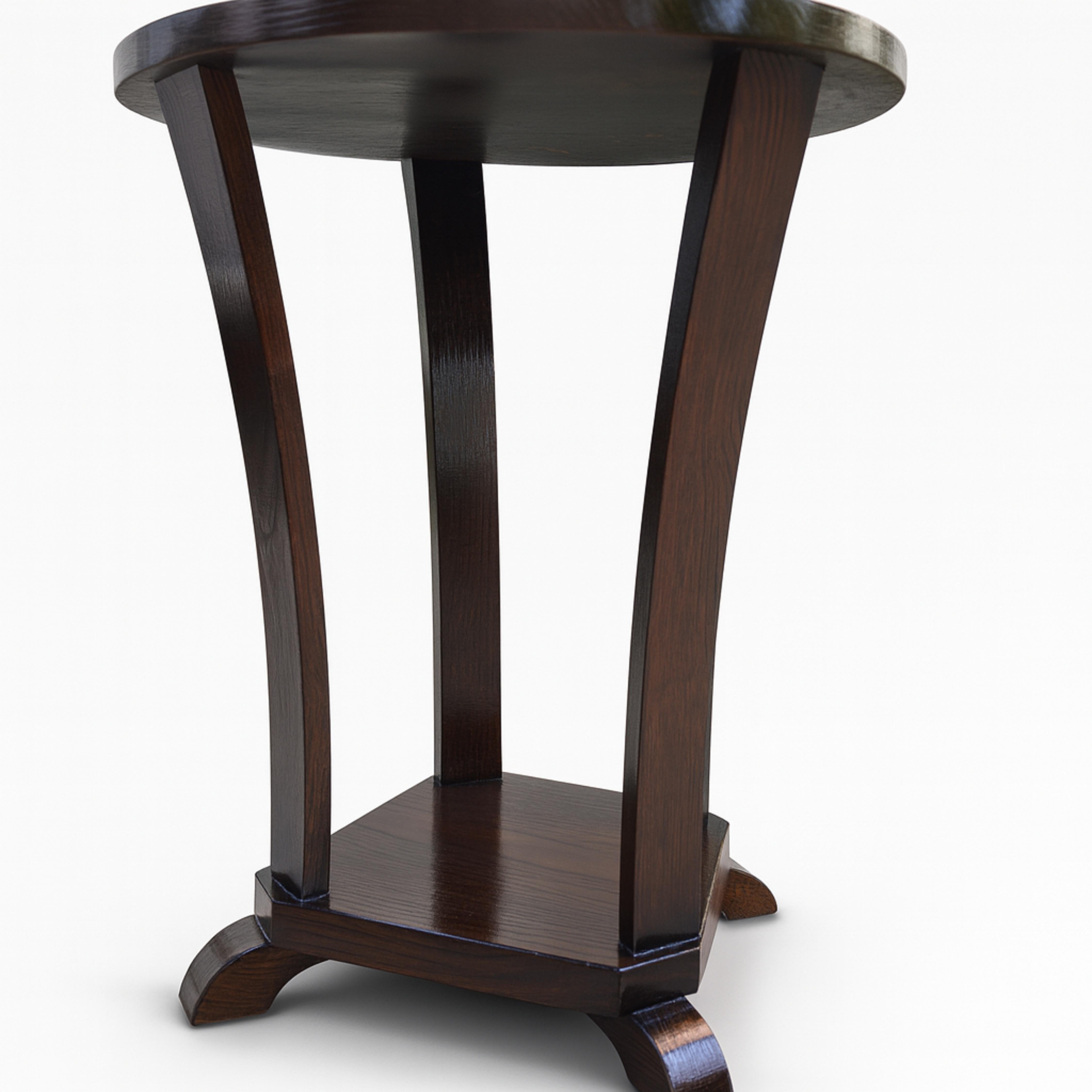 Table à piédestal rond Art Déco, France, 1930 en vente 3