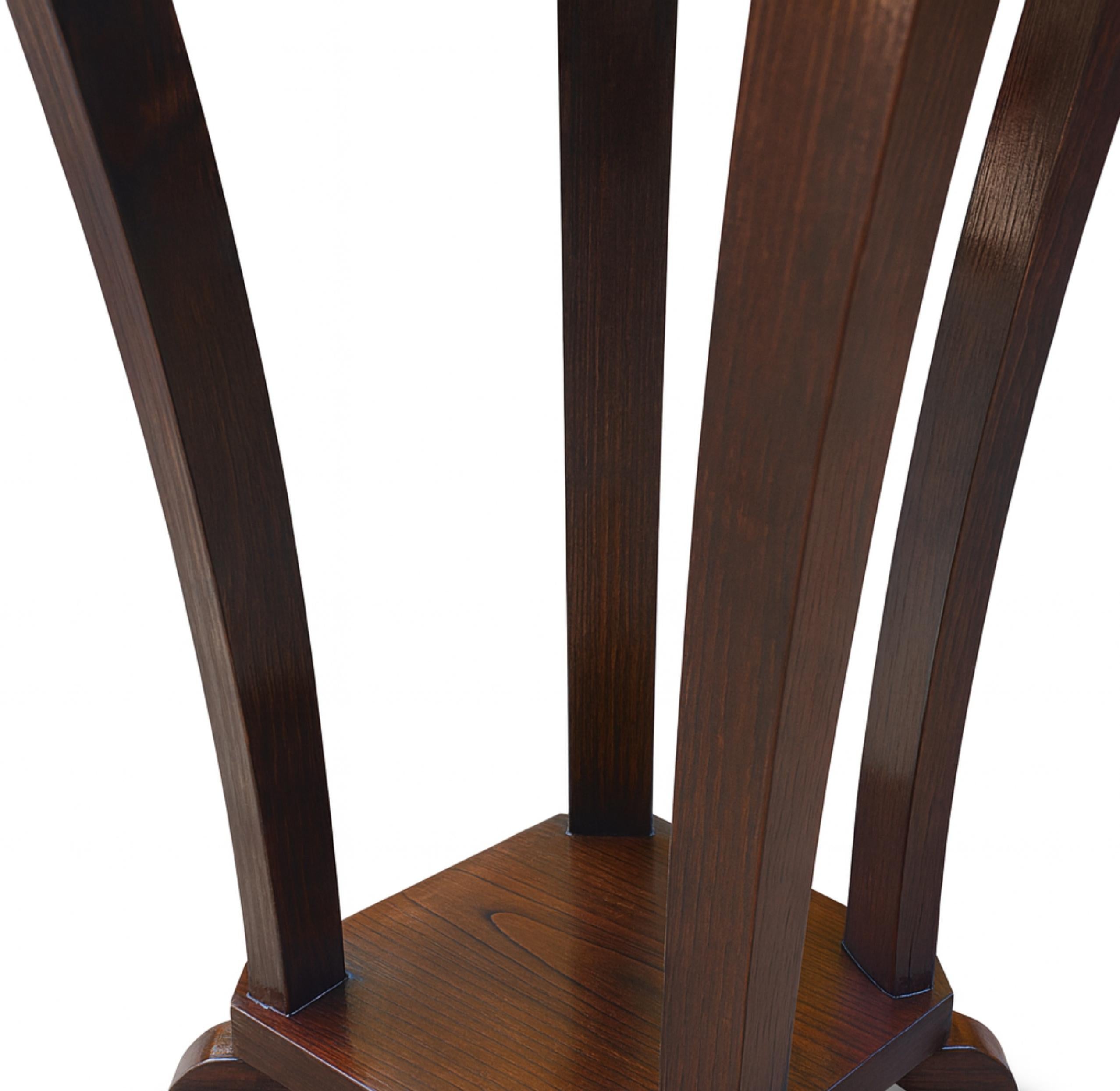 Table à piédestal rond Art Déco, France, 1930 en vente 4
